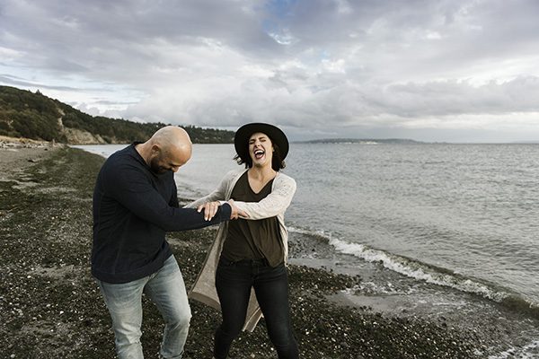 Discovery Park Seattle Washington engagement photos