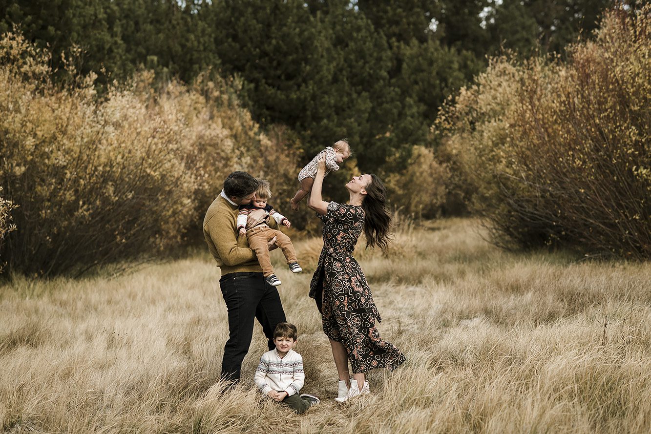 Fall family photos in Bend Oregon