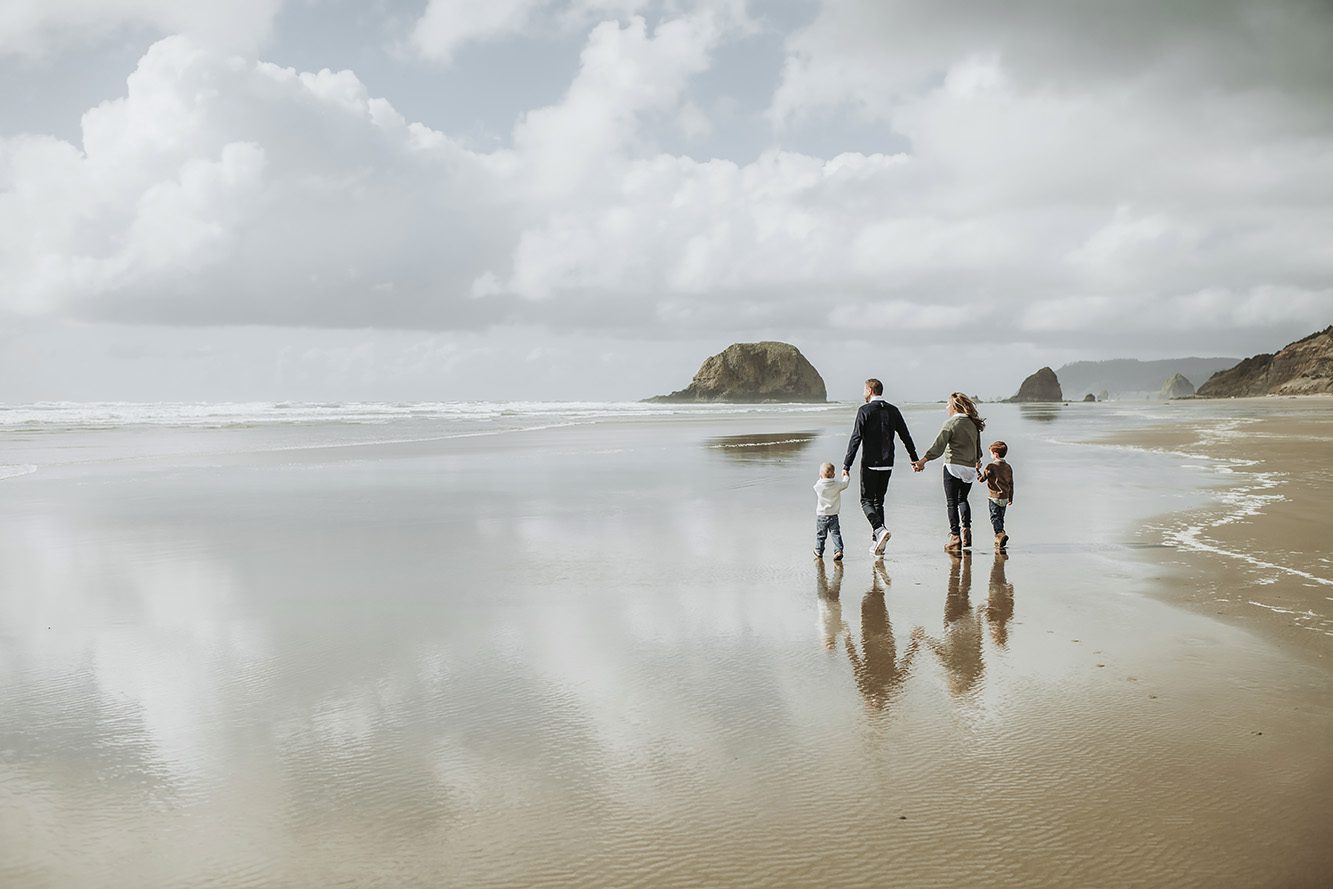 Oregon Coast Cannon Beach family photos