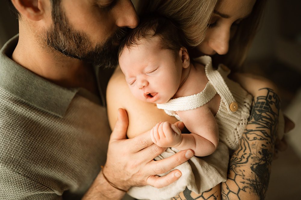 Bend Oregon newborn photography studio